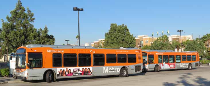 LA Metro Local NABI Metro 45C 8349 & 8231